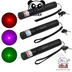 Đèn Pin Laser Đa Sắc 303 & 009 - Tia Sáng Chiếu Xa 2000m, Hiệu Ứng Kính Vạn Hoa, Phụ Kiện Chiếu Sao, Pin Sạc Bền Bỉ
