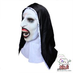 Mặt nạ Halloween Panda độc đáo có sừng - Phụ kiện hóa trang ấn tượng cho bữa tiệc và sự kiện đặc biệt