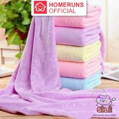 Khăn Tắm Xuất Nhật Kích Thước Lớn 140 x 70 cm - Siêu Mềm Mại, Thấm Hút Tối Đa, Họa Tiết Ngộ Nghĩnh Cho Gia Đình
