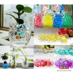 Bộ 1000 Viên Hạt Nở Màu Sắc Cầu Vồng - Trang Trí Lọ Hoa Sống Động, Tăng Cường Trải Nghiệm Vui Chơi Cho Trẻ Em