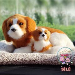 Thú Bông Hình Chó Mèo Khử Mùi Ô Tô - Phụ Kiện Trang Trí Xe Hơi Than Hoạt Tính, Dễ Thương và Hữu Ích