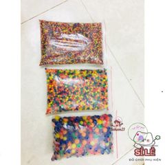 Bộ 100 Viên Hạt Nở Khổng Lồ Đẹp Mắt, Trang Trí Trong Suốt Như Pha Lê - Màu Sắc Sống Động Cho Không Gian Sống Của Bạn