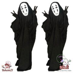 Bộ Trang Phục Vô Diện 3 Món Cho Cosplay - Đồ Hóa Trang Độc Đáo Cho Trẻ Em Và Người Lớn - Chiếc Mặt Nạ Ấn Tượng Và Găng Tay Thời Trang