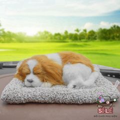 Mô Hình Thú Cưng Bông Phát Tiếng - Chó Mèo Ngộ Nghĩnh Hút Mùi Than Hoạt Tính Trang Trí Ô Tô và Không Gian Sống Ấn Tượng