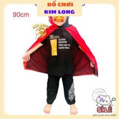 Áo Choàng Ma Cà Rồng Đỏ Đen Có Mũ - Trang Phục Halloween Độc Đáo Cho Cả Trẻ Em Và Người Lớn