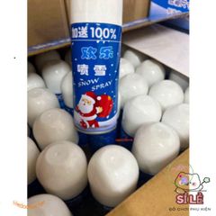 Bình Xịt Tuyết Giáng Sinh 250ml - Phụ Kiện Trang Trí Tiệc Tùng Lễ Hội, Tạo Không Khí Vui Tươi và Diệu Kỳ