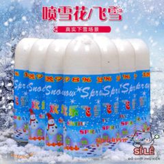 Bình Xịt Tuyết Giáng Sinh 250ml - Phụ Kiện Trang Trí Tiệc Tùng Lễ Hội, Tạo Không Khí Vui Tươi và Diệu Kỳ