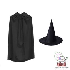 Bộ Áo Choàng và Mũ Phù Thủy Royal Witch - Trang Phục Halloween Độc Đáo Cho Trẻ Em và Người Lớn, Thể Hiện Tinh Thần Kỳ Diệu