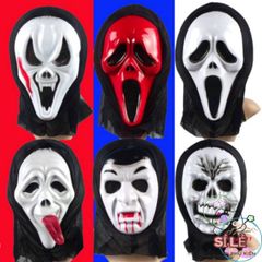 Mặt Nạ Scream Halloween Chính Hãng - Phụ Kiện Thời Trang Ma Quái Cho Buổi Tiệc Hóa Trang ấn Tượng