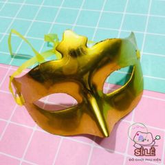 Mặt Nạ Trang Điểm Nửa Mặt Halloween Độc Đáo - Phụ Kiện Thời Trang Sắc Màu Cho Lễ Hội Nghẹt Thở