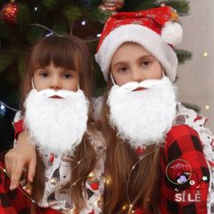 Râu Ông Già Noel Thực Tế - Phụ Kiện Cosplay Giáng Sinh Dùng Để Trang Trí, Lễ Hội, Tiệc Gia Đình, Mùa Giáng Sinh