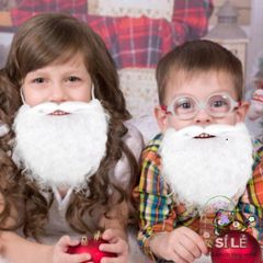 Râu Ông Già Noel Thực Tế - Phụ Kiện Cosplay Giáng Sinh Dùng Để Trang Trí, Lễ Hội, Tiệc Gia Đình, Mùa Giáng Sinh