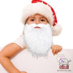 Râu Ông Già Noel Thực Tế - Phụ Kiện Cosplay Giáng Sinh Dùng Để Trang Trí, Lễ Hội, Tiệc Gia Đình, Mùa Giáng Sinh