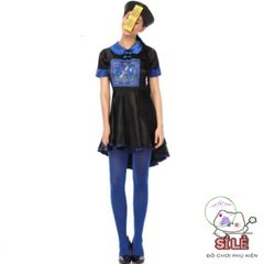 Set đồ Cương Thi Hỏa Tốc nữ quyến rũ - Hóa trang Halloween, Cosplay, Phụ kiện Tiktok và Youtuber độc đáo