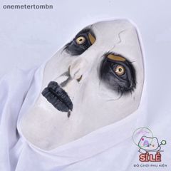 Mặt Nạ Valak Kinh Dị Cao Su Nhân Vật Nun - Phụ Kiện Hóa Trang Hoàn Hảo Cho Halloween & Cosplay, An Toàn và Thoải Mái