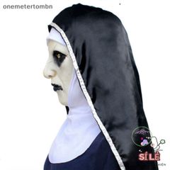 Mặt Nạ Valak Kinh Dị Cao Su Nhân Vật Nun - Phụ Kiện Hóa Trang Hoàn Hảo Cho Halloween & Cosplay, An Toàn và Thoải Mái