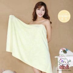 Khăn Tắm Nhập Khẩu Nhật Bản 140x70 cm - Siêu Mềm, Thấm Hút Tốt, An Toàn Cho Trẻ Nhỏ - Sản Phẩm Nhà Tắm Tiện Nghi