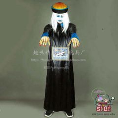 Bộ Trang Phục Ma Cương Thi Halloween - Costume Hóa Trang Kinh Hoàng Cho Tiệc và Cosplay - Size Freesize, Thoải Mái, An Toàn