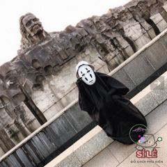 Bộ Cosplay Vô Diện Halloween Cao Cấp - Trang Phục Hóa Trang Đẹp, Size S-M-L, Chất Liệu Siêu Bền