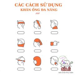 Khăn Lụa Đa Năng Thể Thao - Chống Nắng, Thoáng Khí Cho Chạy Bộ, Đạp Xe & Hoạt Động Ngoài Trời - Món Quà Phong Cách 365 Sports