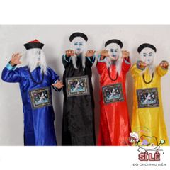 Bộ Trang Phục Hóa Trang Ma Cương Thi (3 Màu) - Halloween Kinh Dị, Thẩm Phán, Pháp Sư, Cương Thi, Vô Diện, Hắc Bạch Vô Thường