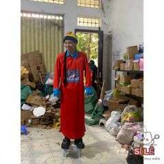 Bộ Trang Phục Hóa Trang Ma Cương Thi (3 Màu) - Halloween Kinh Dị, Thẩm Phán, Pháp Sư, Cương Thi, Vô Diện, Hắc Bạch Vô Thường