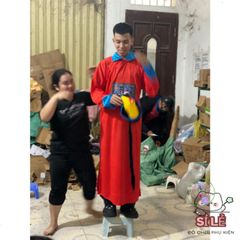 Bộ Trang Phục Hóa Trang Ma Cương Thi (3 Màu) - Halloween Kinh Dị, Thẩm Phán, Pháp Sư, Cương Thi, Vô Diện, Hắc Bạch Vô Thường