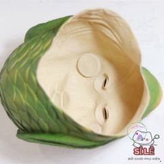 Mặt nạ cá ngộ nghĩnh - Phụ kiện hóa trang vui vẻ cho mọi lứa tuổi, lý tưởng cho Halloween và bữa tiệc, chất liệu latex an toàn