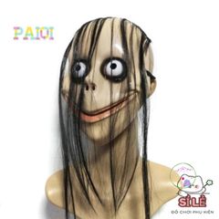 Mặt Nạ Halloween U & X Kiểu Tóc Dài V Ngộ Nghĩnh - Phụ Kiện Trang Trí Tiệc Hóa Trang Độc Đáo, Quà Tặng Thú Vị
