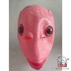 Mặt Nạ Silicone Cá Vui Nhộn Dành Cho Người Lớn - Phụ Kiện Hóa Trang Nổi Bật Cho Lễ Hội Halloween, Giáng Sinh, Phục Sinh