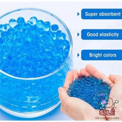 Bộ 5 Gói Hạt Nở Trang Trí 2500 Viên 7-8 mm - Hút Nước Tuyệt Đối, Nở Đồng Đều, Tạo Không Gian Xanh Sống Động