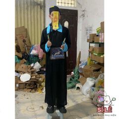 Bộ Hóa Trang Halloween Diêm Vương & Cương Thi - Trang Phục Độc Đáo Cho Người Lớn - Cosplay Pháp Sư Huyền Bí