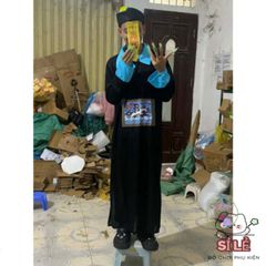 Bộ Hóa Trang Halloween Diêm Vương & Cương Thi - Trang Phục Độc Đáo Cho Người Lớn - Cosplay Pháp Sư Huyền Bí