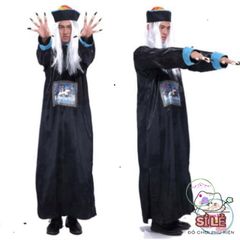 Bộ Trang Phục Ma Cương Thi Halloween - Hóa Trang Ấn Tượng và Độc Đáo cho Bữa Tiệc Cosplay & Sự Kiện Hóa Trang