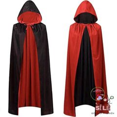 Áo Choàng Halloween RYEIGHTON 59 inch - Áo Hóa Trang Dracula Đỏ Đen Đẹp Mắt Cho Cosplay Và Các Bữa Tiệc Tem Mới Lạ