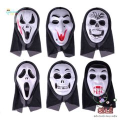 Mặt Nạ Quỷ Đáng Sợ Halloween - Đạo Cụ Cosplay Kinh Dị Thực Tế Cho Bữa Tiệc Hóa Trang, Phụ Kiện Thời Trang Độc Đáo