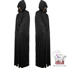 Áo Choàng Halloween Quái Vật Đỏ Đen 150cm - Trang Phục Cosplay Ma Quái cho Trẻ Em và Người Lớn, Đồ Hóa Trang Hội Nghẹt Tết