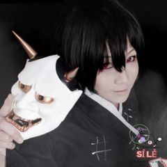 Mặt Nạ Cosplay Hannya Oni Nghệ Thuật - Đạo Cụ Tiệc Tùng Halloween & Sự Kiện Văn Hóa Nhật Bản