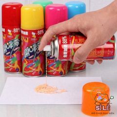 Bình Xịt Dây Màu Ngẫu Nhiên - Phụ Kiện Tiệc Tùng Rực Rỡ Cho Sinh Nhật, Lễ Hội Và Ngày Kỷ Niệm