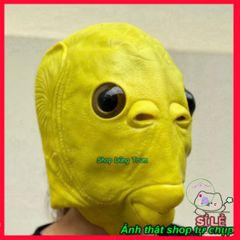 Mặt Nạ Hài Hước Cá Chép Silicon Đầy Màu Sắc - Phụ Kiện Hóa Trang Độc Đáo Cho Halloween và Tiệc Tùng
