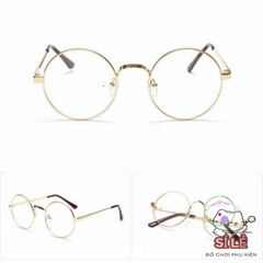 Gọng Kính Tròn Kim Loại Nobita - Phụ Kiện Thời Trang Hiện Đại, Nhiều Màu Sắc, Thích Hợp Cho Kính Cận và Kính Trắng 0 Độ