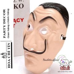 Mặt Nạ Hóa Trang Halloween Salvador Dali - Phụ Kiện Độc Đáo từ Series Money Heist - Sáng Tạo và Nổi Bật Cho Tiệc Tùng