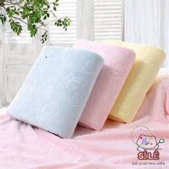 Khăn Tắm Microfiber Lớn Gấu Nhật Bản Siêu Thấm Hút - 70x140cm Mềm Mại, Chống Khuẩn, Dành Cho Trẻ Em và Người Lớn