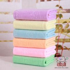 Khăn Tắm Microfiber Lớn Gấu Nhật Bản Siêu Thấm Hút - 70x140cm Mềm Mại, Chống Khuẩn, Dành Cho Trẻ Em và Người Lớn