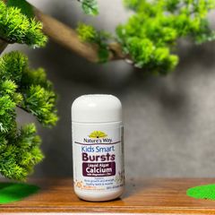 Nature's Way Bursts Calcium With Magnesium + Zinc - Bổ Sung Canxi Cho Sức Khỏe Xương - 30 Viên Nhập Khẩu Chính Ngạch Từ Úc