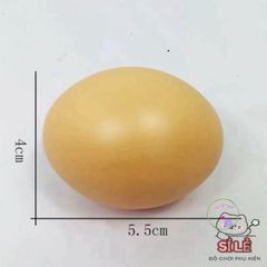 Trứng Gà Nhựa Giả Siêu Thật 99% - Trang Trí Nội Thất Độc Đáo, Chất Liệu Bền Bỉ, Dùng Làm Đạo Cụ Hoàn Hảo