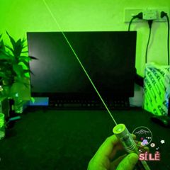 Bút Laser 303 - Đèn Laser Chiếu Xa 2km Kèm Pin 3000mAh, Ánh Sáng Xanh Cho Học Tập & Giải Trí, Chất Lượng Cao
