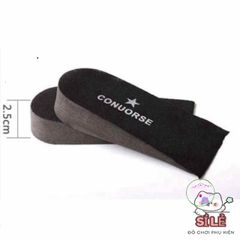 Combo 2 Miếng Lót Giày Tăng Chiều Cao 2.5cm - Giúp Di Chuyển Dễ Dàng và Tự Tin Hơn, Phù Hợp Với Nhiều Kiểu Giày
