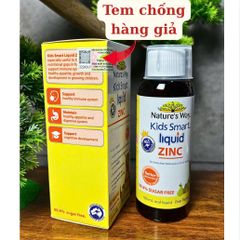 Viên Nhai Nature’s Way Kids Smart Vitamin C + Zinc + D3 - Tăng Cường Sức Khỏe & Đề Kháng Cho Trẻ - 75 Viên Nhập Khẩu Chính Ngạch