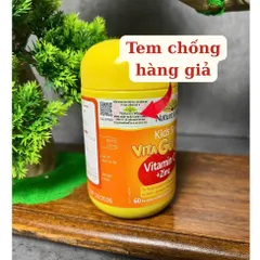 Viên nhai Nature's Way Kids Smart Vita Gummies Vitamin C + Kẽm - Bổ sung Sức Đề Kháng cho Trẻ Em (60 viên)